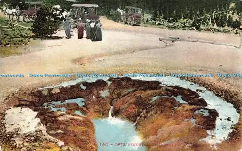 R608416 Devil Ink Stand Yellowstone National Park Edward H Mitchell