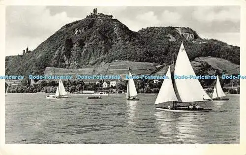 R610493 Nr 421 Segel Regatta am Drachenfels Karl Rud Bremer