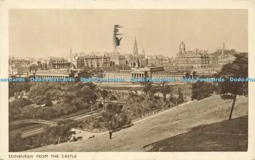 R608452 Edinburgh aus der Castle M und L National Serie 1949