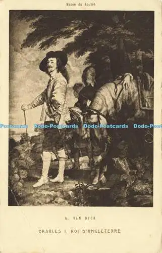 R610529 Musee du Louvre Charles I Roi D Angleterre Braun et Cie A Van Dyck