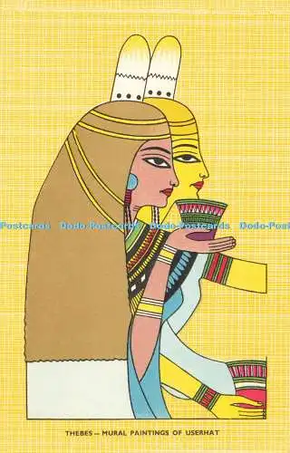 R610535 Ägypten Theben Wandgemälde von Userhat Lehnert und Landrock