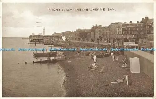 R605905 Front aus Pier Herne Bay Dennis 1942 Phototone Serie