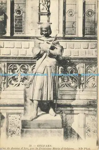 R610575 Orleans Statue de Jeanne d Arc par la Princesse Marie d Orleans ND Phot