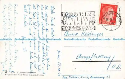 R610593 Frohe Weihnachten Josef Müller H Huber Sulzemoos 1943