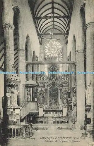 R610597 Saint Jean du Doigt Interieur de l Eglise le Choeur ND Phot