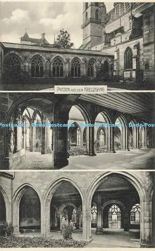 R603788 Parteien aus dem Kreuzgang Basel Münster G Metz Multi View