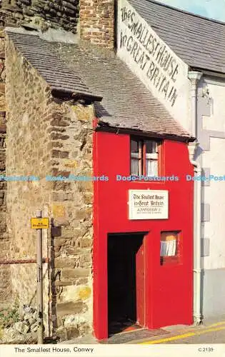 R603799 Conwy The Smallest House E T W Dennis Photocolour