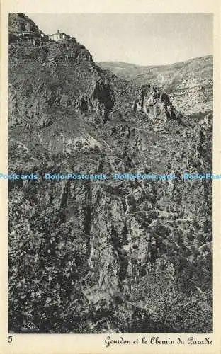 R610653 Gourdon et le Chemin du Paradis C A P