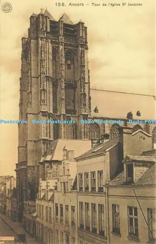 R610668 Anvers Tour de l Eglise St Jacques G Hermans