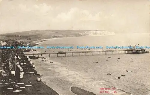 R608583 I W Sandown Pier and Bay J W Board Drapery Warehouse