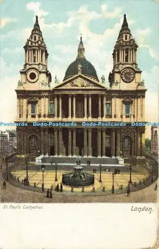 R606026 St Pauls Cathedral London Charles Martin London Views Serie Nr 2