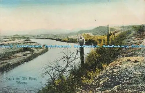 R608651 Arizona Szene am Gila River M Rieder