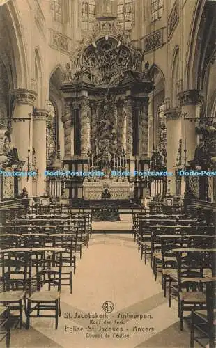 R610747 Anvers Eglise St Jacques Choeur de l Eglise Nels