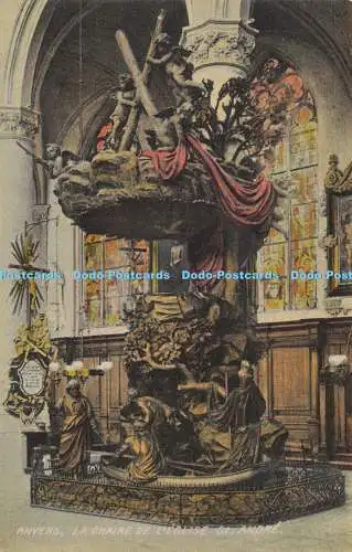 R610755 Anvers La Chaire de l Eglise St Andre H Guggenheim No 13646