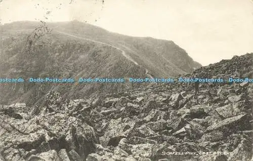 R608670 Scafell Pike Last Ascent H Mayson Serie 1913