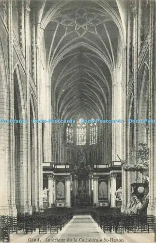 R606121 Gand Interieur de la Cathedrale St Bavon