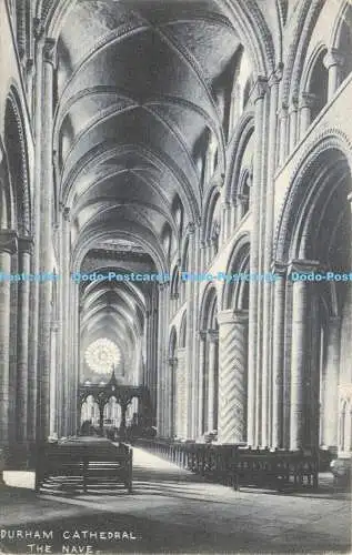 R606126 Durham Cathedral Nave W and K 1904