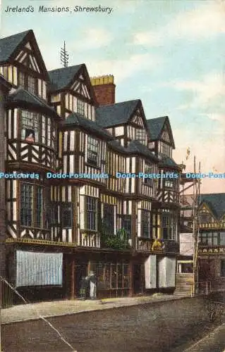 R610795 Shrewsbury Ireland Mansions R L Bartlett