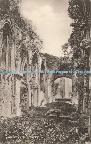 R606133 Glastonbury Abbey St Josephs Chapel Friths Serie Nr 23915