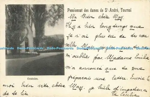 R608721 Tournai Pensionnat des Dames de St Andre Oratoire