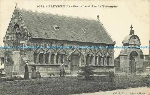 R608727 Pleyben Ossuaire et Arc de Triomphe Col E H