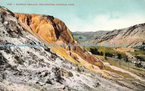 R608735 Yellowstone National Park Sulphur Terrace Edward H Mitchel