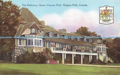 R608740 Kanada Niagarafälle Queen Victoria Park The Refectory Postkarte und Gre