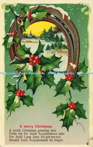 R604049 A Merry Christmas A Jovial Christmas Greeting Take H Vertigen Serie Nr