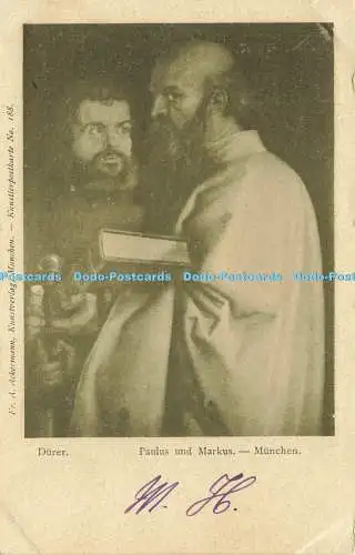 R610872 München Paulus und Markus Dürer Fr A Ackermann Nr 188