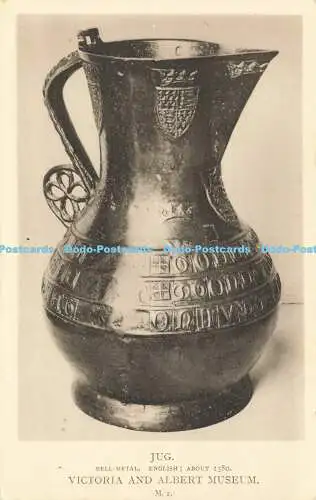 R606213 Krug Glocke Metall Englisch Um 1380 Victoria and Albert Museum M 2