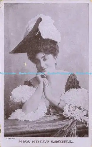 R604074 Miss Molly Lowell G D und D L 1906