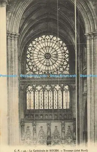 R610899 La Cathedrale de Rouen Transept cote Nord C V