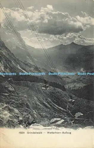 R604085 Grindelwald Wetterhorn Aufzug Kilchberg Wehrli A G