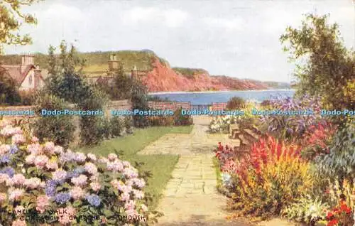 R608808 Sidmouth Connaught Gardens Camelia Walk J Salmon 1950