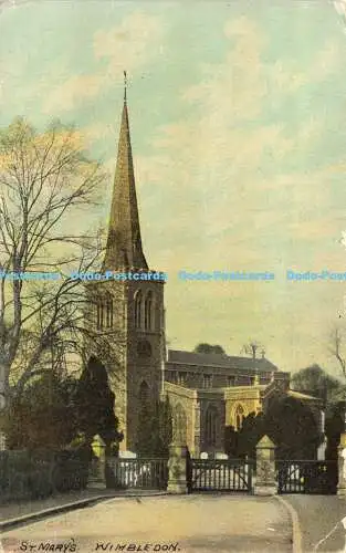 R604097 Wimbledon St Mary Wimbledon Serie 1907