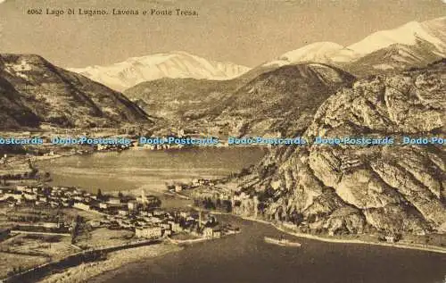 R608840 Lago di Lugano Lavena e Ponte Tresa Paul Bender 1951