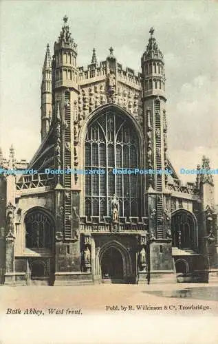 R604127 Bath Abbey West Front R Wilkinson