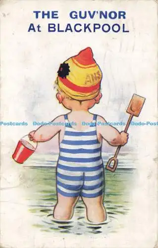 R610981 The Guv Nor at Blackpool Bamforth Seaside Comic Series No 2333 1927