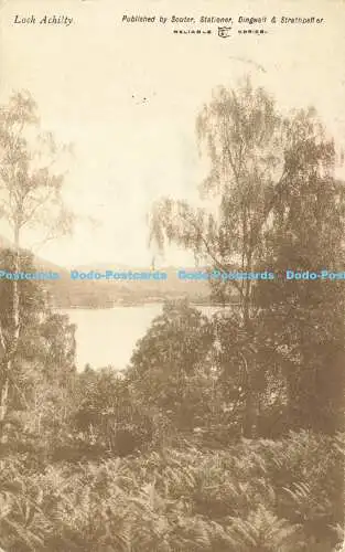 R610986 Loch Achilty Souter W R and S Reliable Series 1904