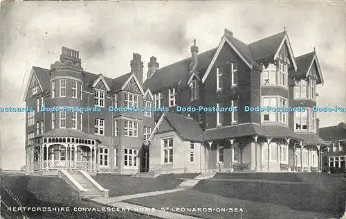 R606329 Hertfordshire Rekonvaleszentheim St Leonards on Sea 1912