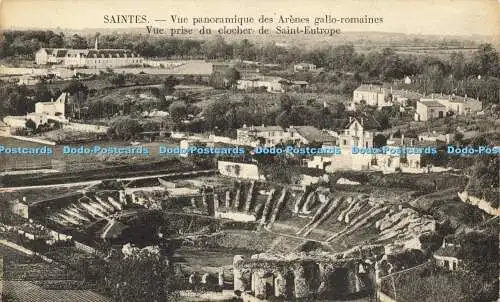 R608895 Saintes Vue Panoramique des Arenes Gallo Romaines Vue Prise du Clocher d