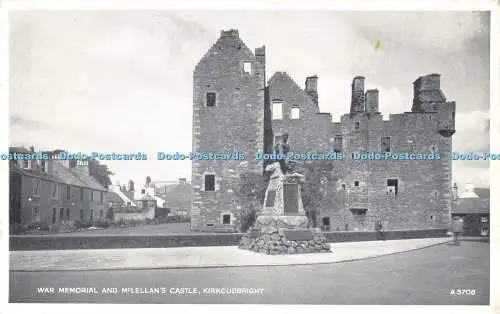 R608914 Kirkcudbright War Memorial und McLellan Castle J B White Best of All Ser