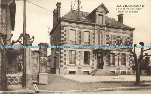 R608924 La Champagne Le Mesnil sur Oger Hotel de la Poste J Bracquemart