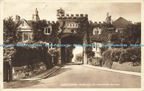 R608941 St Leonards on Sea Maze Hill North Lodge 1935