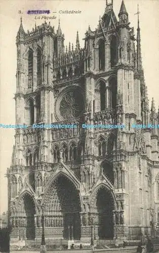 R611066 Amiens Cathedrale La Facade Dupres I P M 1915