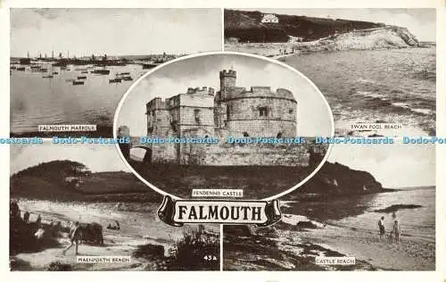 R608963 Falmouth Falmouth Hafen Pendennis Schloss Schwan Pool Strand Multi View 19
