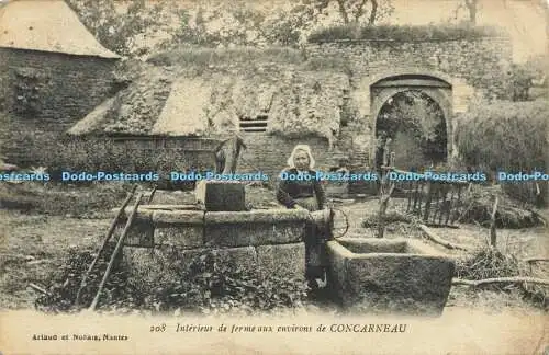 R606403 208 Interieur de ferme aux environs de Concarneau Artaud et Nozais Nante