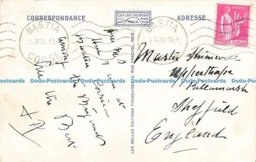 R611104 Corse Nonza Le Rocher et la Tour Genoise LL 24 C A P Les Belles Editions