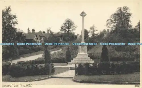 R606434 Harrow War Memorial 61002 Photochrom