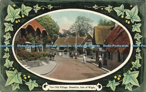 R609002 Isle of Wight Shanklin The Old Village National Series S V 401